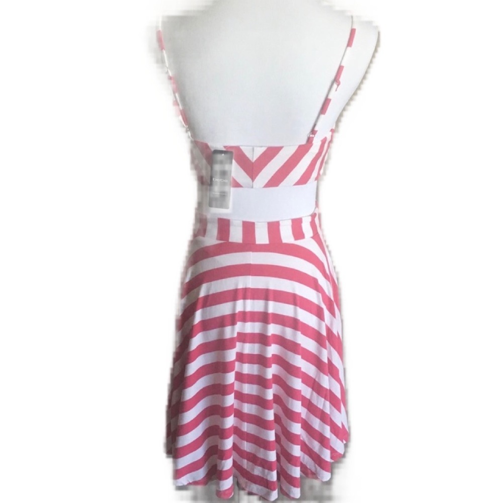NWT BEBE Strappy Cutout Dress - Picture 5 of 6